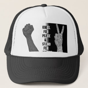Kneel for Peace and stand for Justice Keps