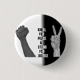 Kneel for Peace and stand for Justice Knapp