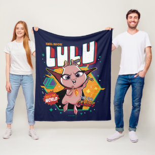 Kneel Före Lulu Fleecefilt