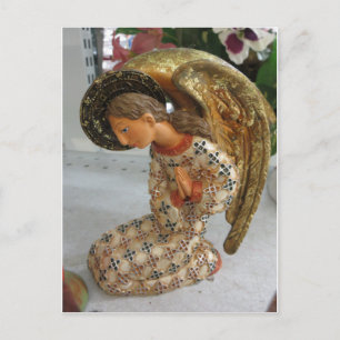 Kneeling Angel Vykort