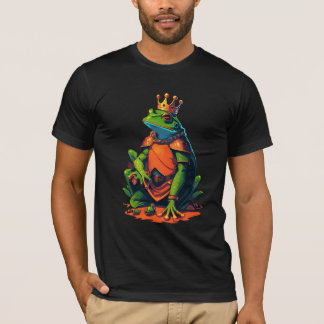 Kneeling Frog Kung Knight T Shirt