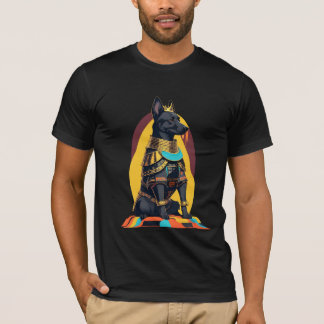 Kneeling Hund Kung Knight T Shirt