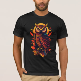 Kneeling Uggla Knight T Shirt