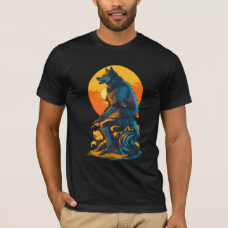 Kneeling Werewolves Knight T Shirt