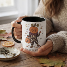Knep Är De Bästa Gods Vintage Pumpa Skelett
