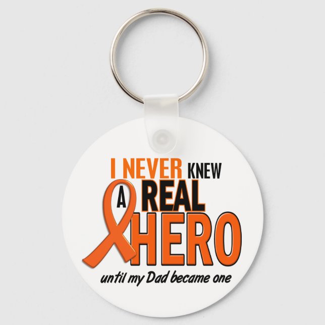 Knew A Hero 2 ORANGE (Pappa) Nyckelring (Framsida)