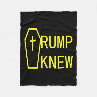 Knew Trump Ljugit personer dog 1 Fleecefilt