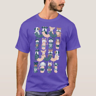 Knickar hund känslor I T Shirt