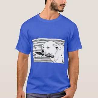 Knickarhund rolig t shirt