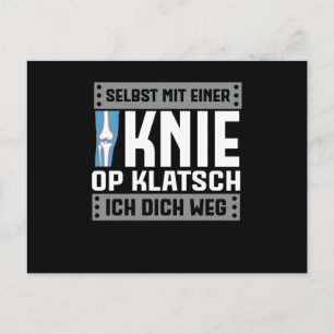 Knieersetzung - Selbst Mit Einer Knie Vykort