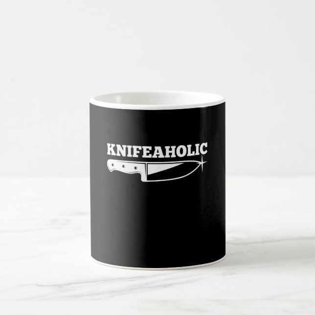 Knife Knifeaholic Knife Collector Kaffemugg (Center)