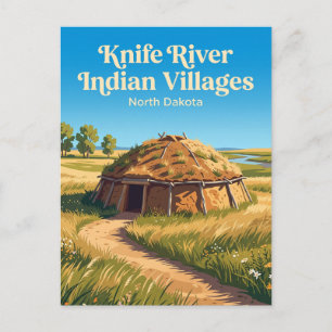 Knife River Indian Villages National Historic Site Vykort