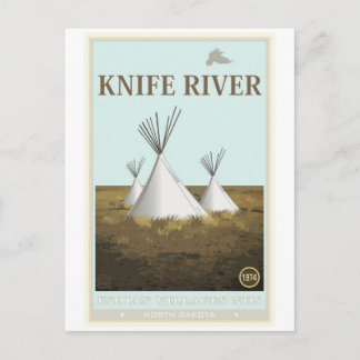 Knife River Indian Villages National Historic Site Vykort