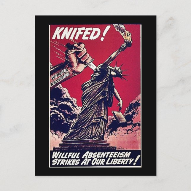 Knifeed Vykort (Framsida)