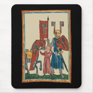 Knight and Squire, 14:e århundradets medeltida kon Musmatta