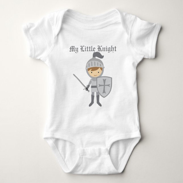 Knight baby creeper tee shirt (Framsida)