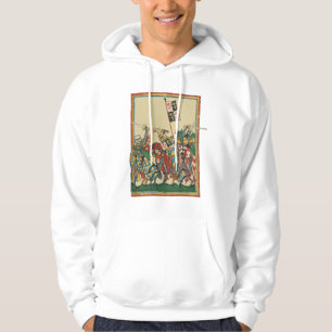 Knight Charging, 14:e århundradets Codex Manesse Hoodie