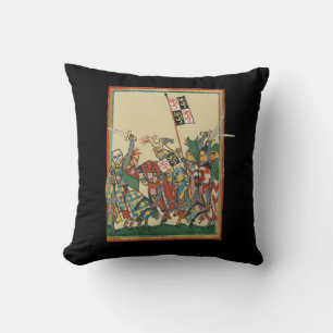 Knight Charging, 14:e århundradets Codex Manesse Kudde