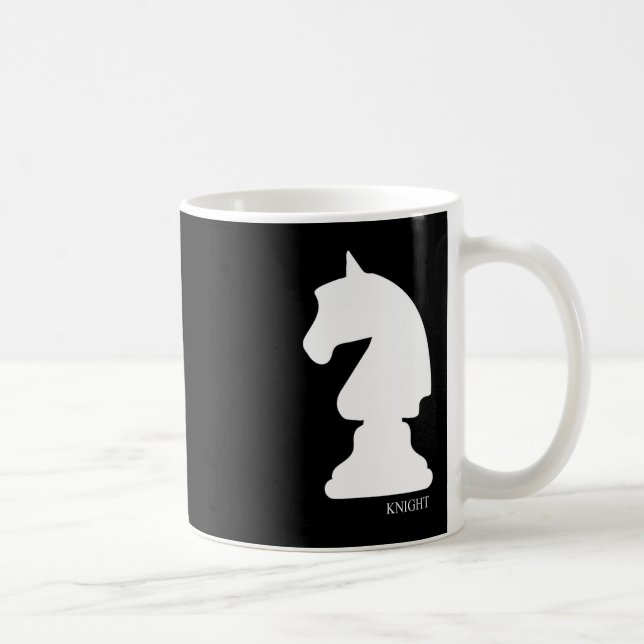 Knight Chess Biet Group Costume Chess Klubb Chess Kaffemugg (Höger)