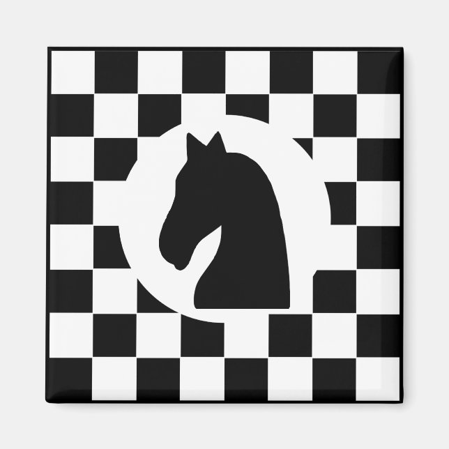 Knight Chess Biet - Magnet - Chess Party favors (Framsidan)