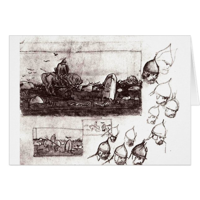 knight-clip-art-16 hälsningskort (Framsidan Horizontal)