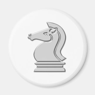 Knight Coola Metallic Chess Biet Magnet