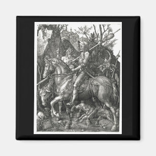Knight, Death & the Djävulen - Albrecht Dürer c. Magnet