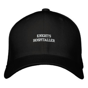 Knight Hospitaller Hat Broderad Keps