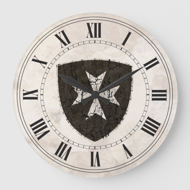 Knight Hospitaller Kor, Disted Stor Klocka (Framsida)