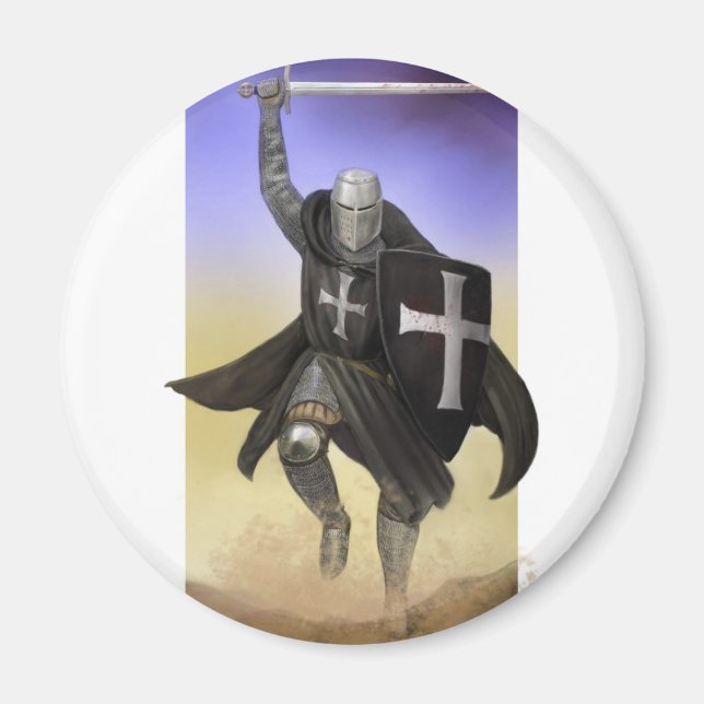 Knight Hospitaller Magnet (Framsidan)