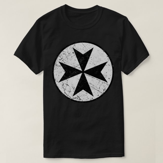 Knight Hospitaller Order Kor T Shirt (Design framsida)