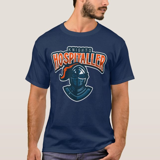 Knight Hospitaller T Shirt (Framsida)