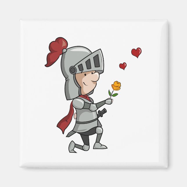 Knight i Shining Armor Fridge Magnet (Framsidan)