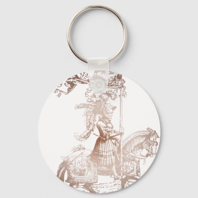 Knight i Shining Armor Nyckelring (Framsida)