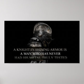 Knight in Armor Poster