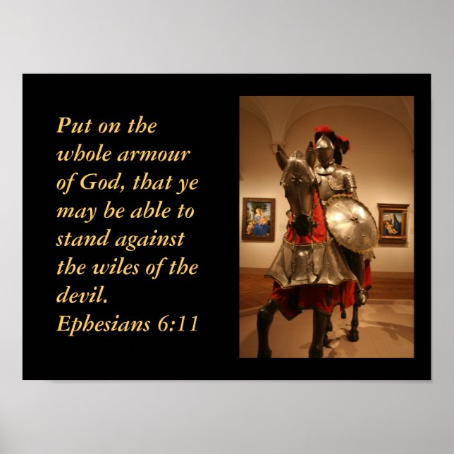 Knight in shining prustor! Skyddet av gudarna. Poster (Framsidan)