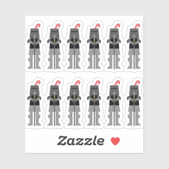 Knight Klistermärken (Ark)