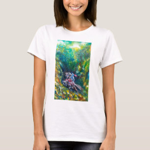 KNIGHT LANCELOT,HORSE RIDING IN GRÖNT SKOGE TEE