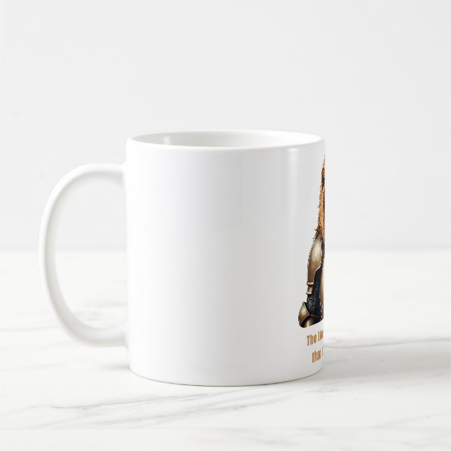 Knight lejon kaffemugg (Vänster)
