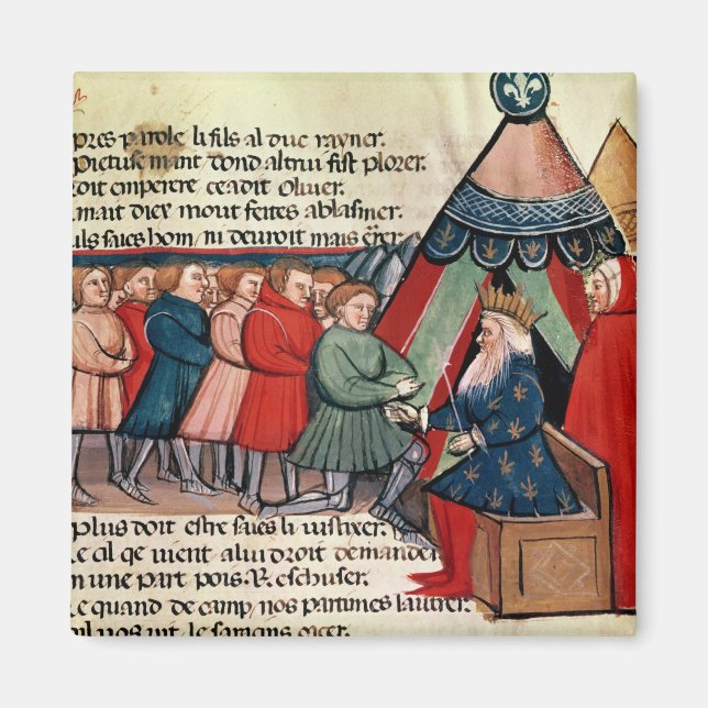 Knight lovar sin lojalitet magnet (Framsidan)