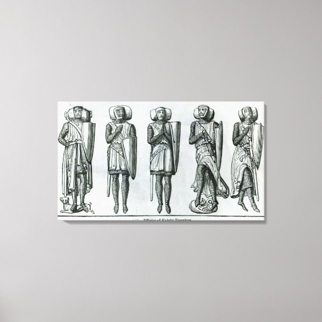 Knight-mallarnas effektivitet canvastryck (Framsida)