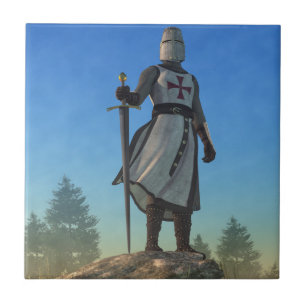 Knight-mallen Kakelplatta