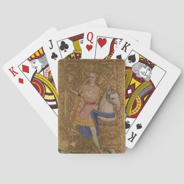 Knight Medieval Tarot Fantasy Reproduction Casinokort (Baksidan)