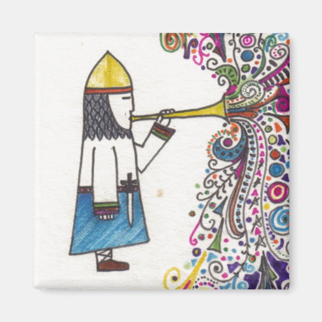 KNIGHT MUSIK Magnet (Framsidan)