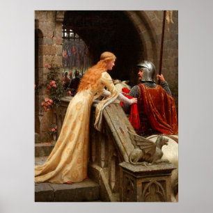 Knight och Dam Poster