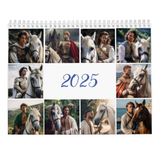 Knight och häst. 2025 kalender
