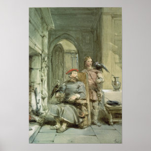 Knight och Page Poster