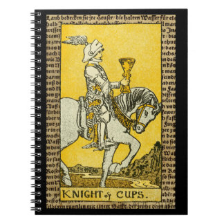 Knight of Kopp Tarot Anteckningsbok