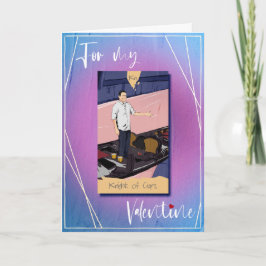 Knight of Kopp Tarot Valentiness Card Kort