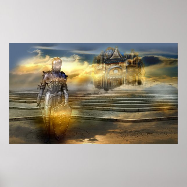 Knight of the celestial palace poster (Framsidan)